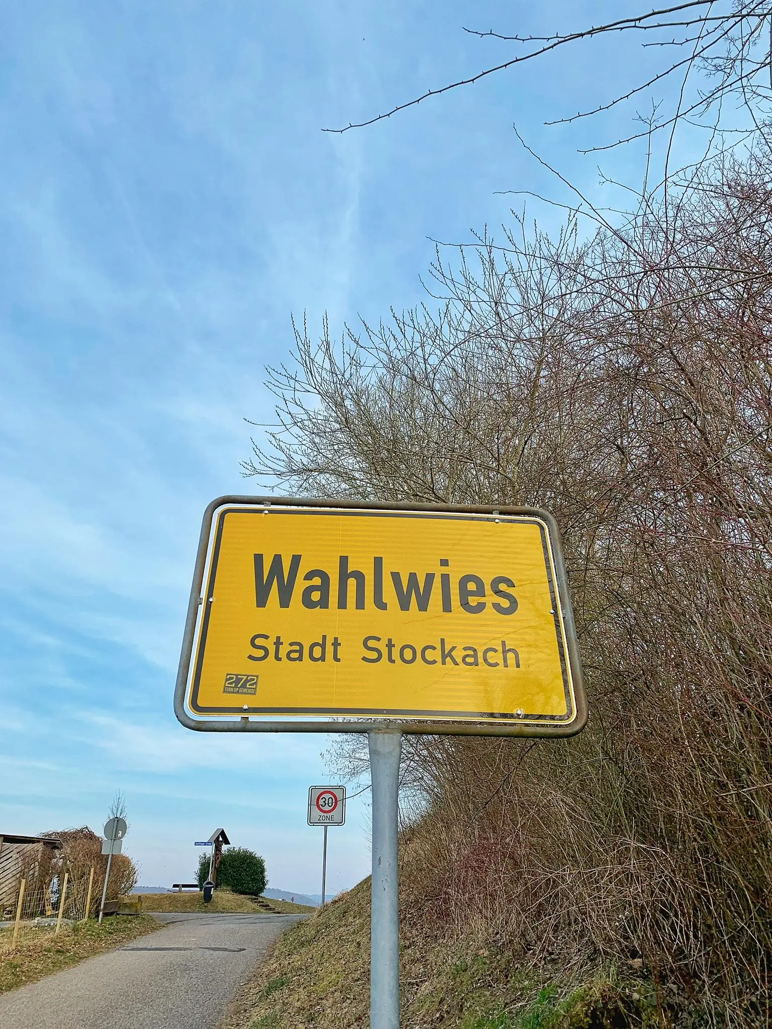 Der Campinggarten Wahlwies liegt unweit des Bodensees.