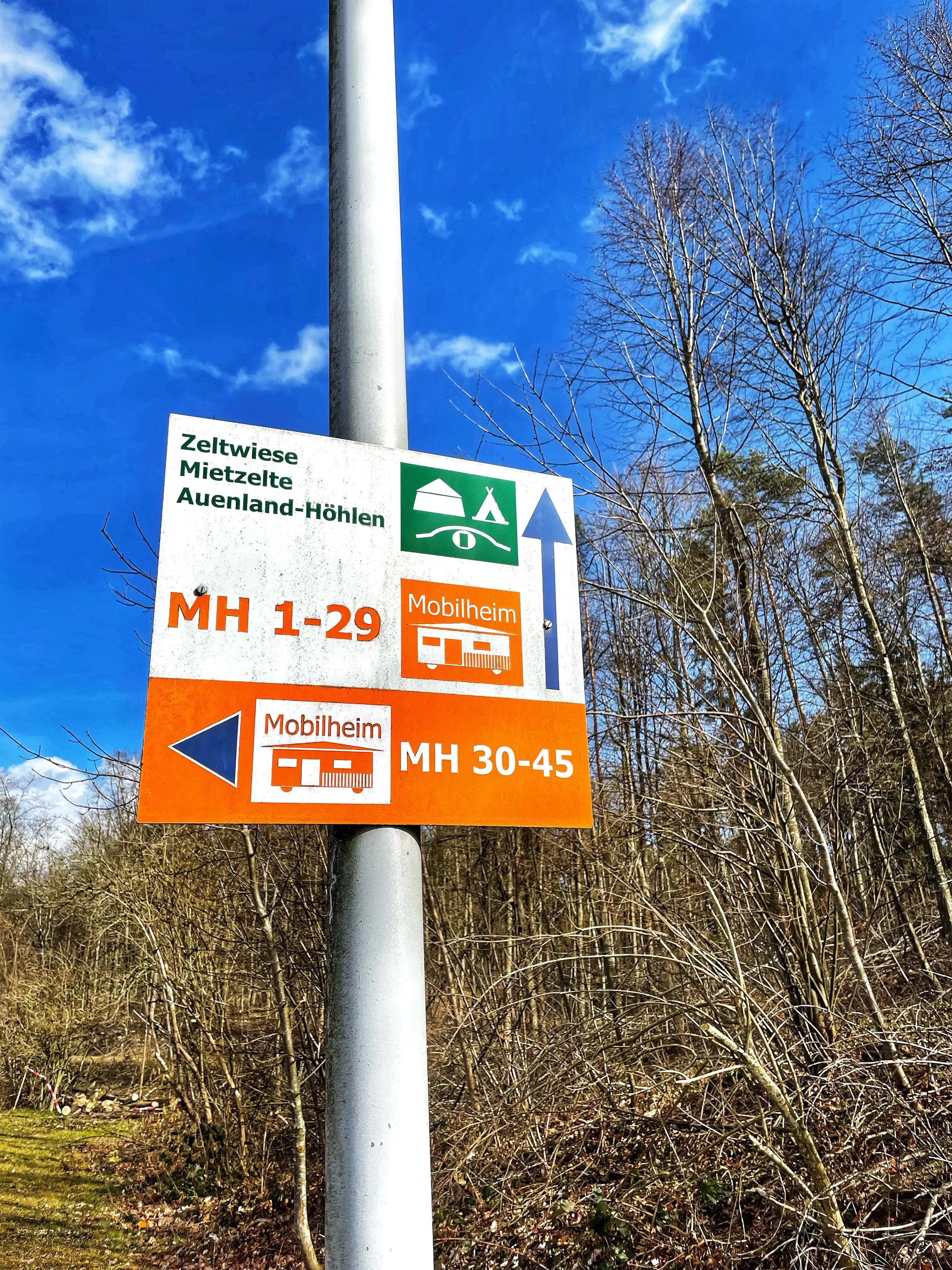 Der Ferienpark in Orsingen bietet neben Wohnmobil- und Zeltplätzen auch Mietunterkünfte an.