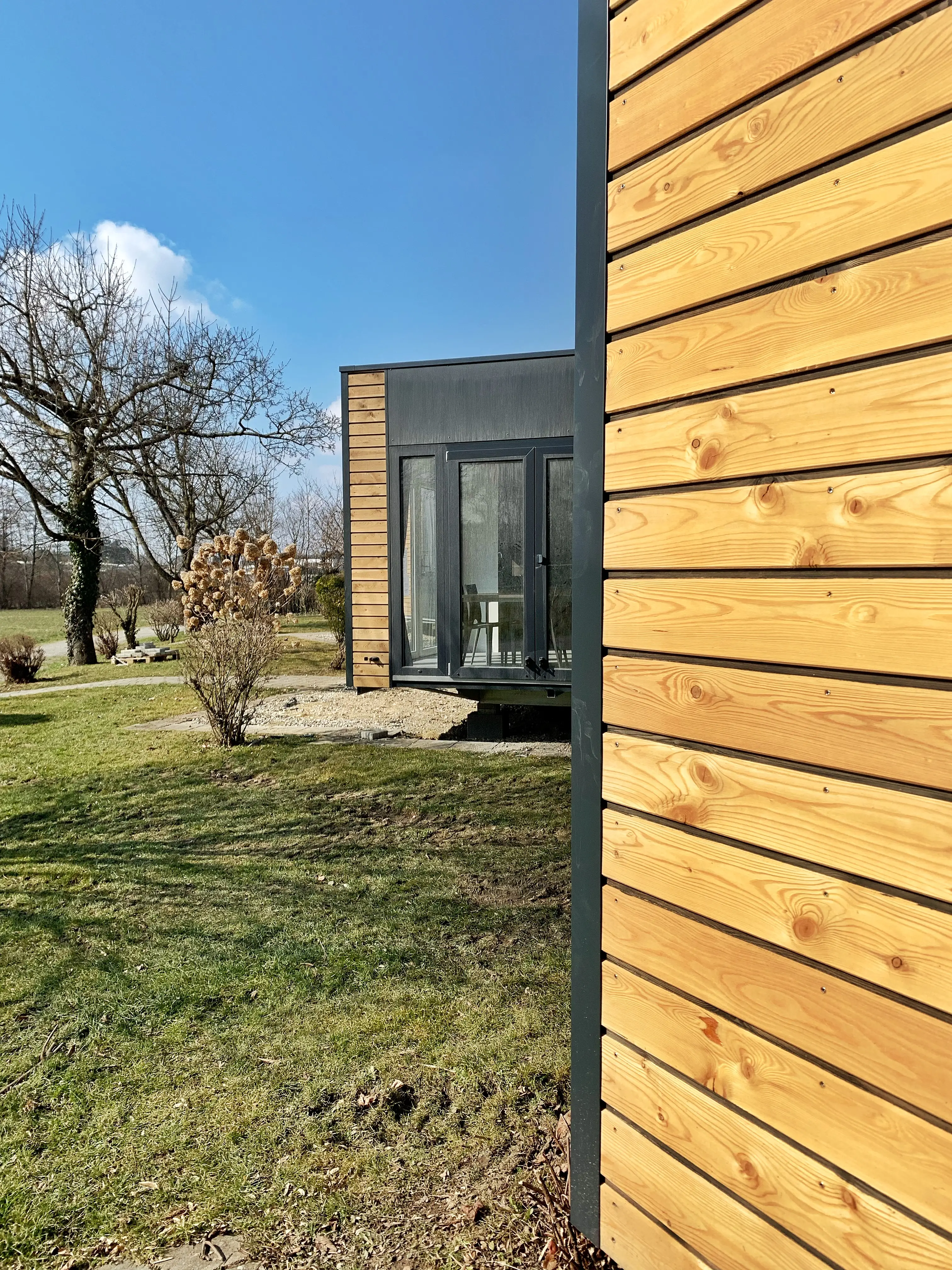 Der Campingplatz Wirthshof errichtet neue Mobilhomes.