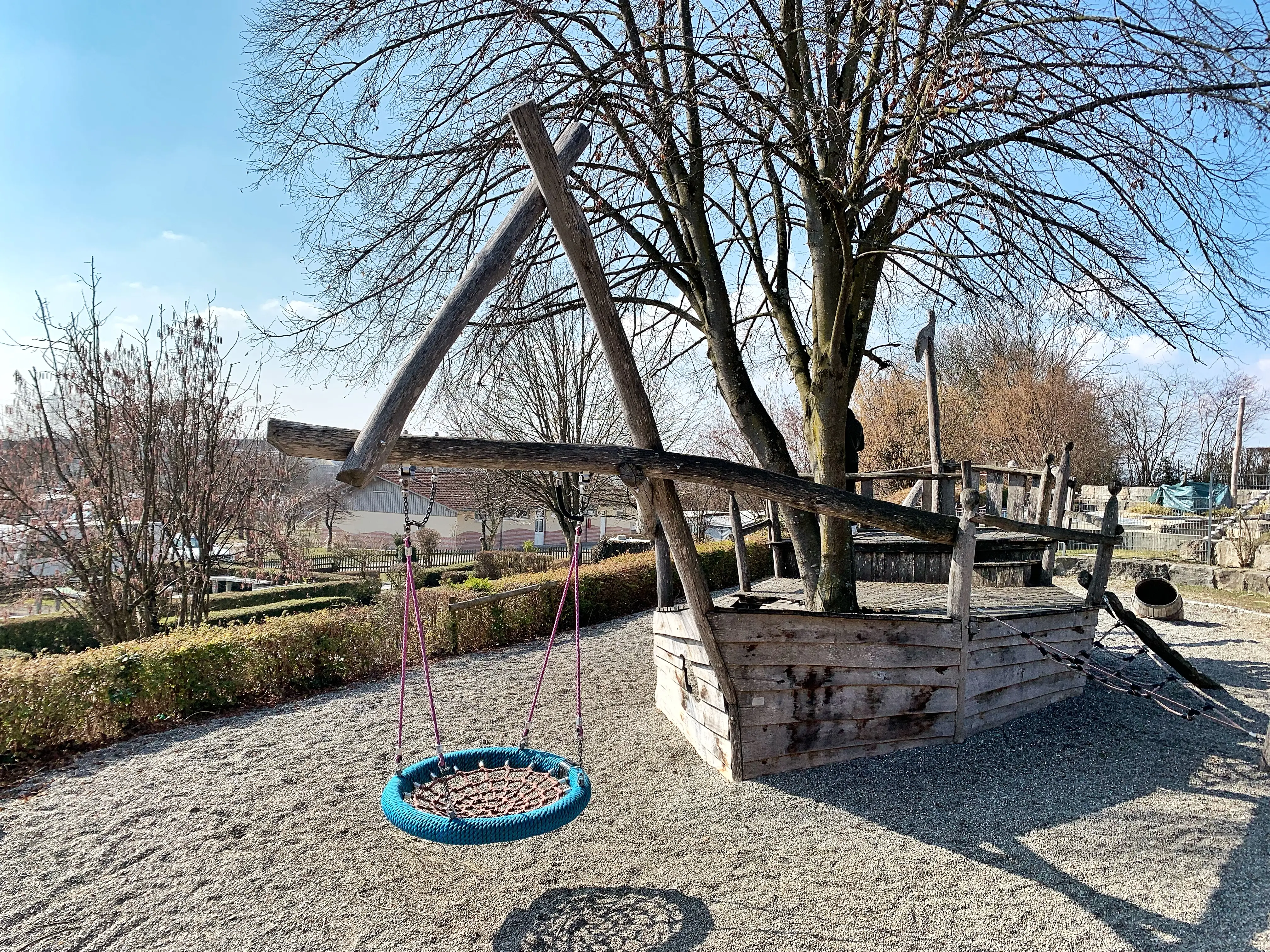 Der Campingplatz Wirthshof ist nicht weit vom Bodensee entfernt.