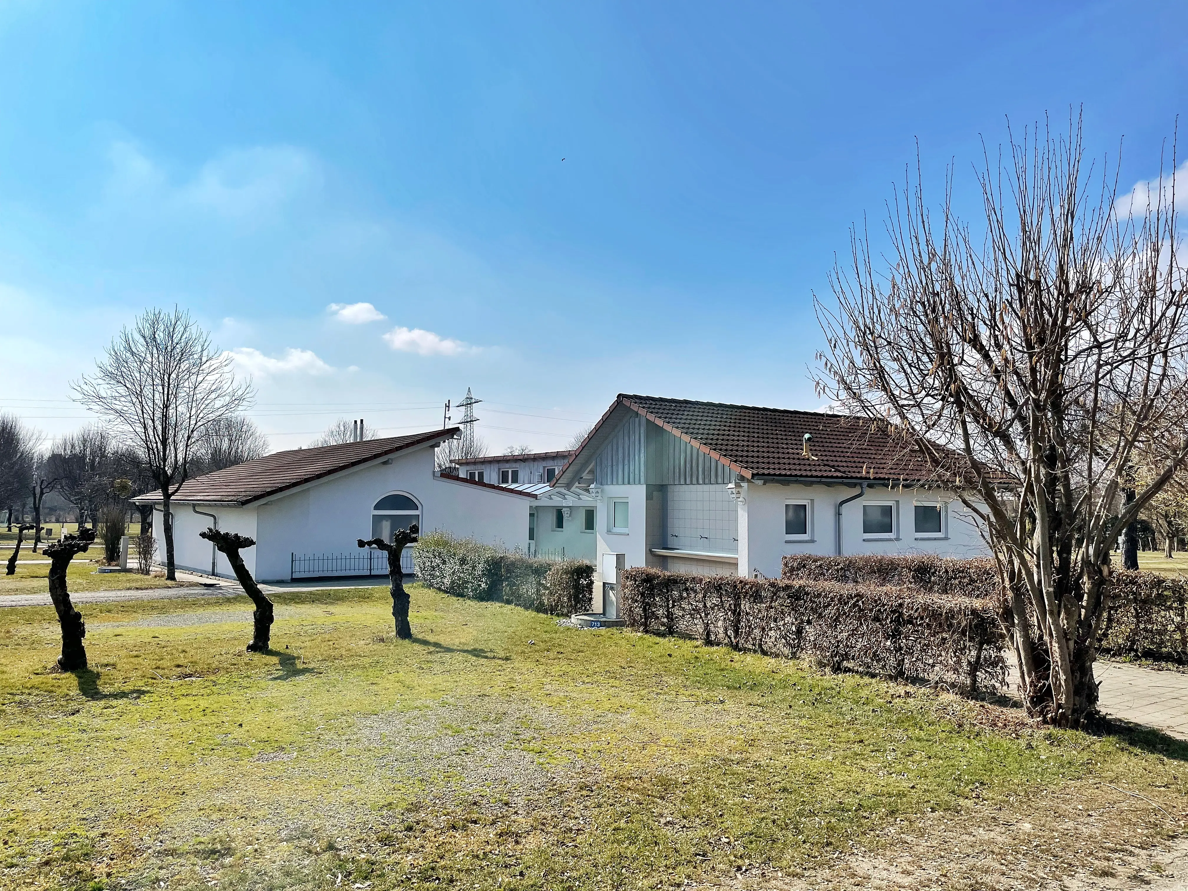 Der Campingplatz Wirthshof besitzt zwei große Waschhäuser.
