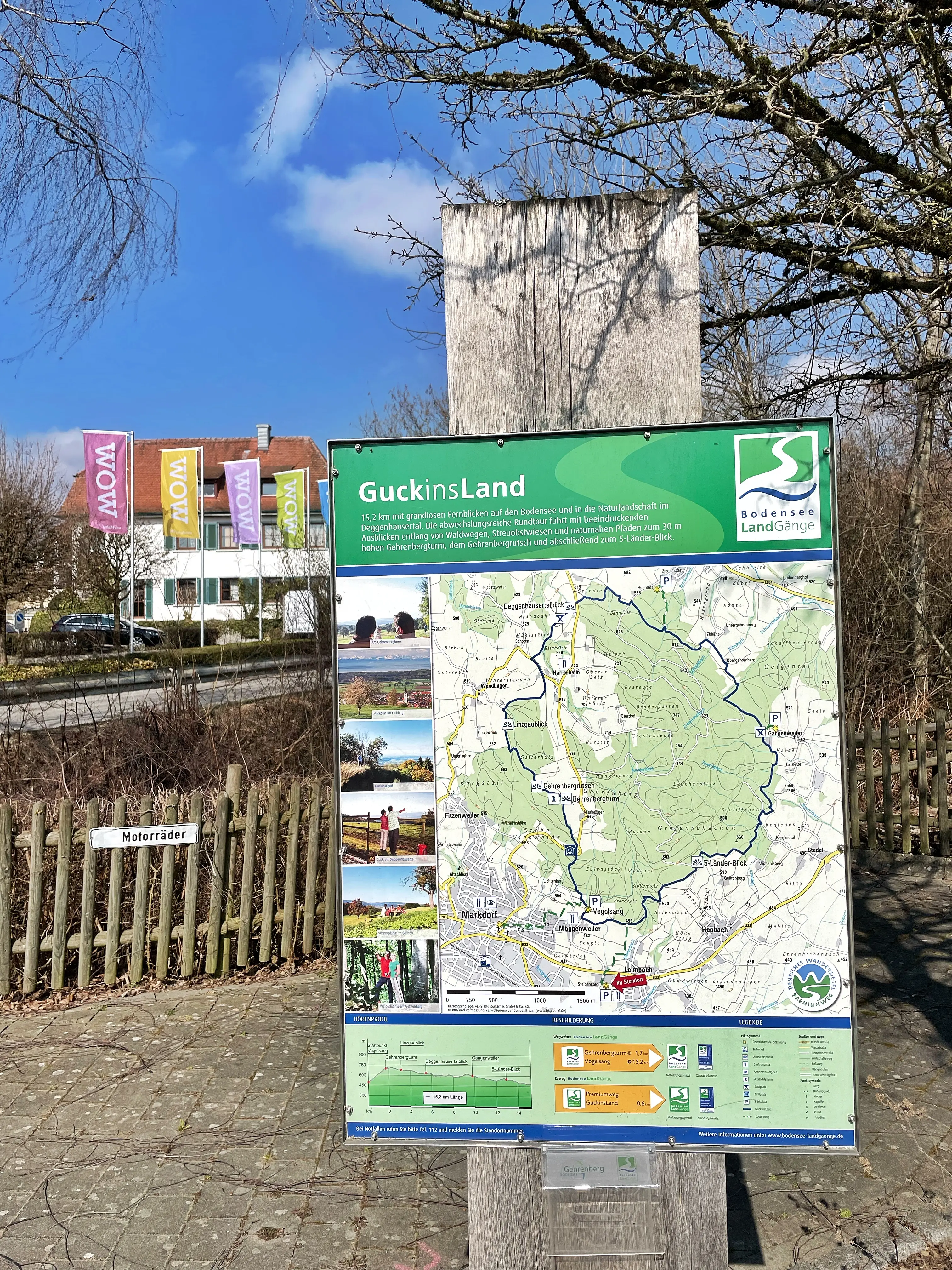 Der Wirthshof eignet sich als wunderbarer Ausgangspunkt für Wanderungen und Radtouren am Bodensee.