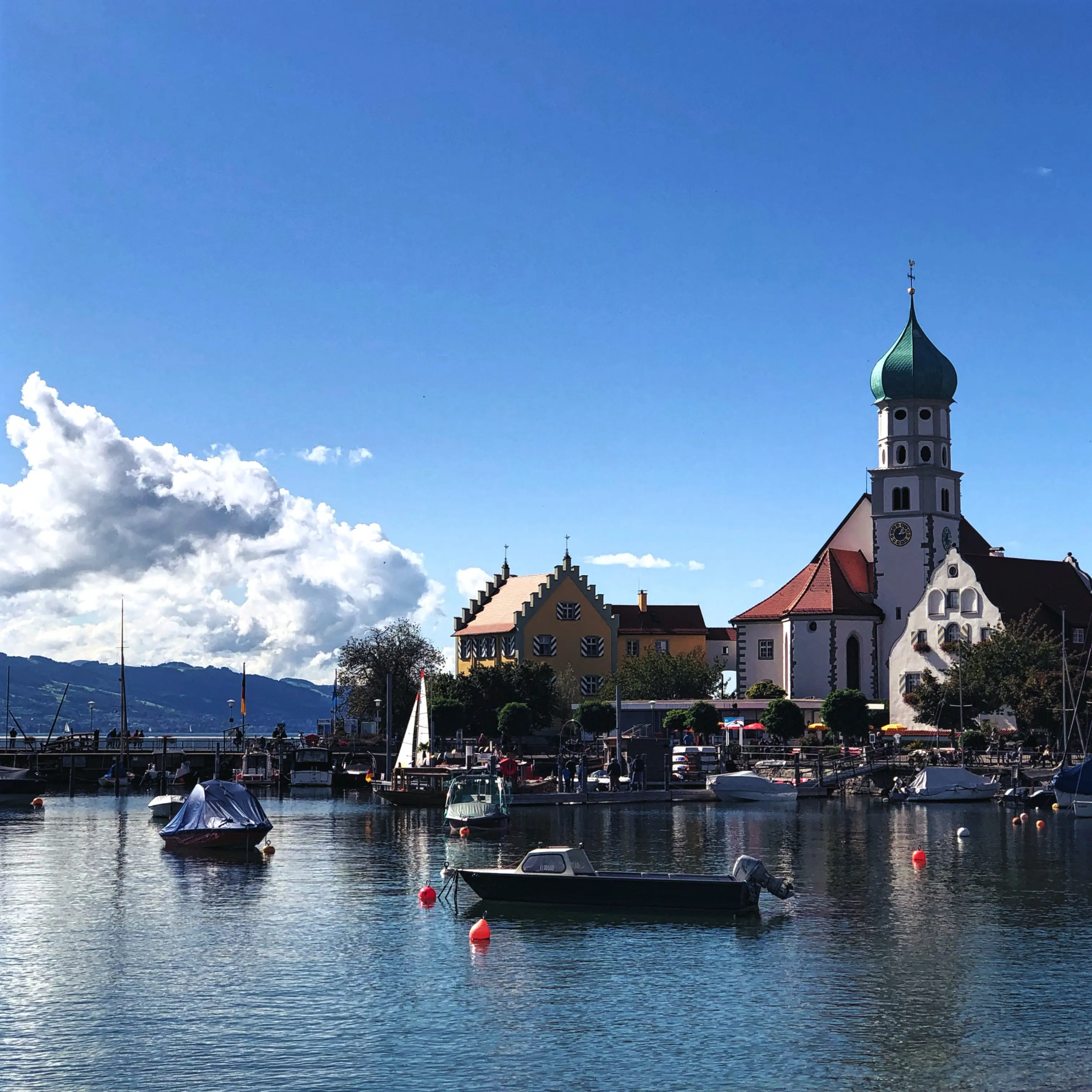 Spaziergang auf der Halbinsel Wasserburg