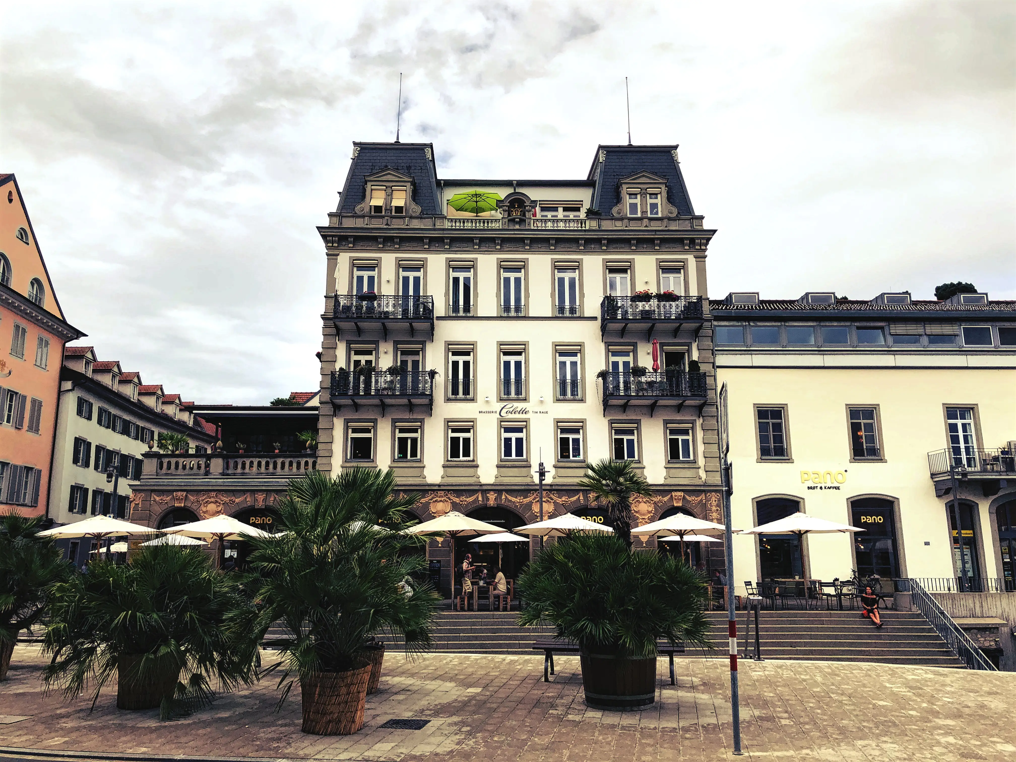Die Marktstätte in Konstanz ist sicherlich das Zentrum der Stadt Konstanz und führt zudem direkt durch die Unterführung zum Bodensee