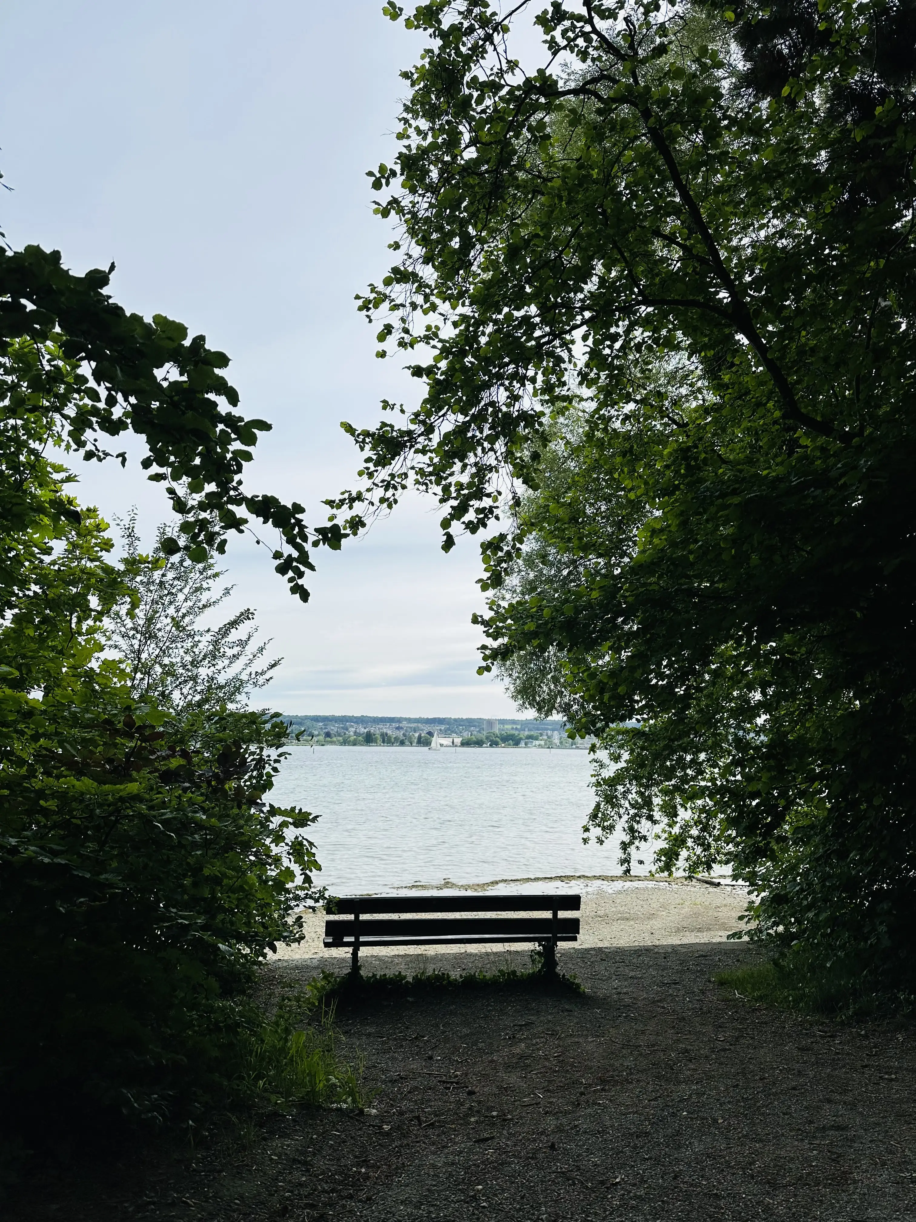 Sitzgelegenheiten mit direkten Blick auf den Bodensee sind ebenfalls entlang des Planetenwegs.