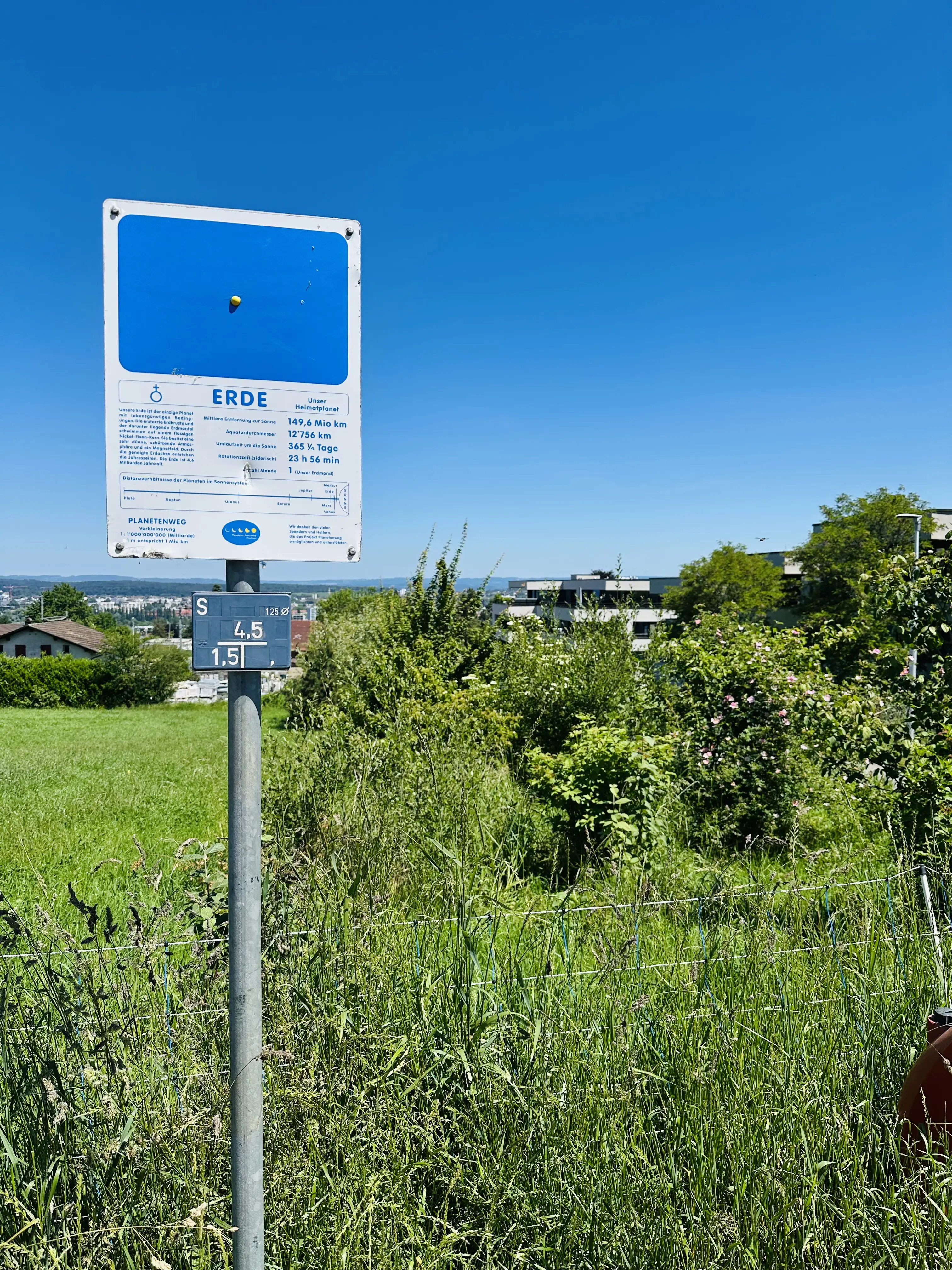 Planetenweg Konstanz–Kreuzlingen | Spaziergang am Bodensee