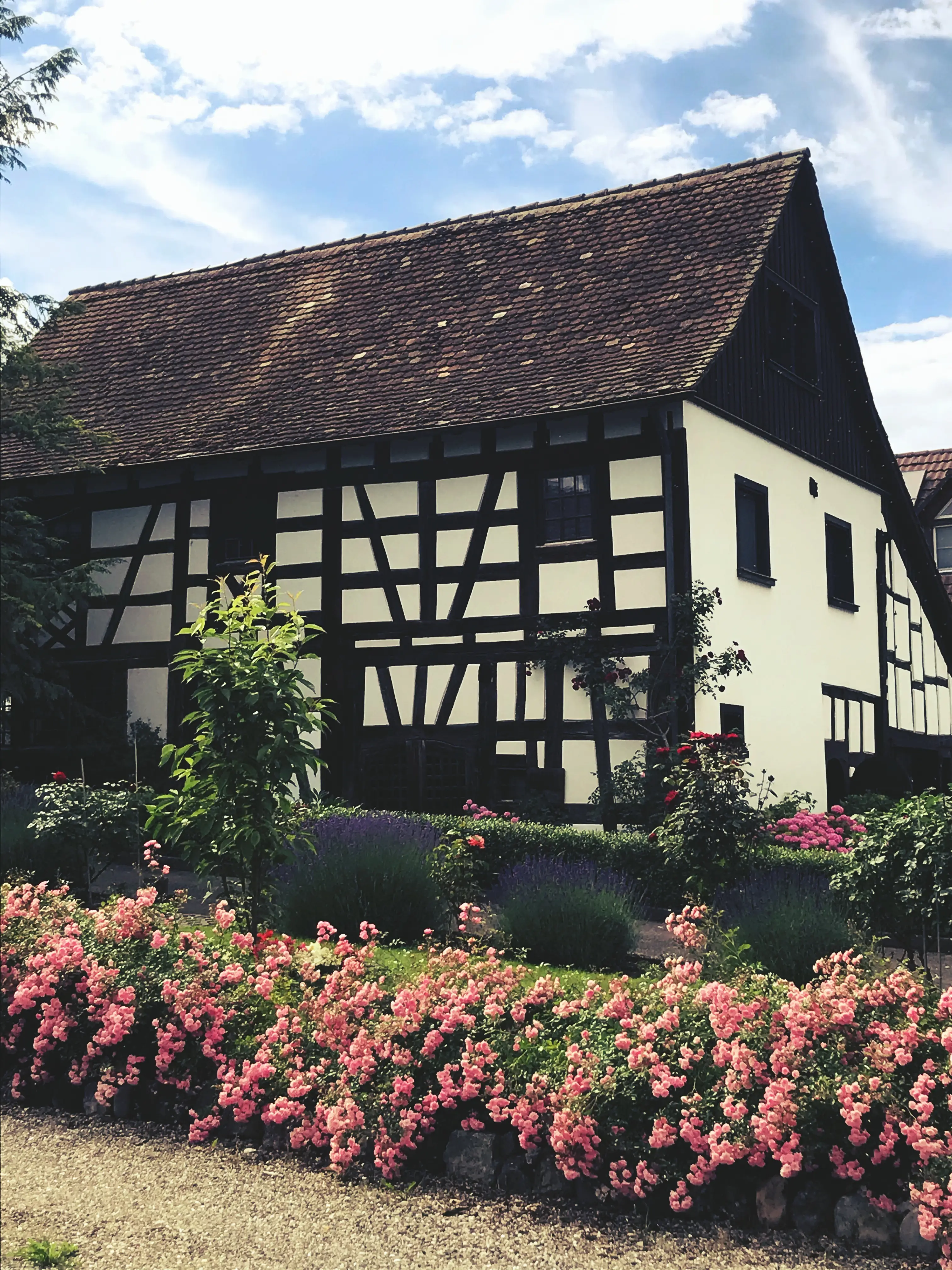 Auf der Insel Reichenau kann man viele kleinere Fachwerkhäuser finden.