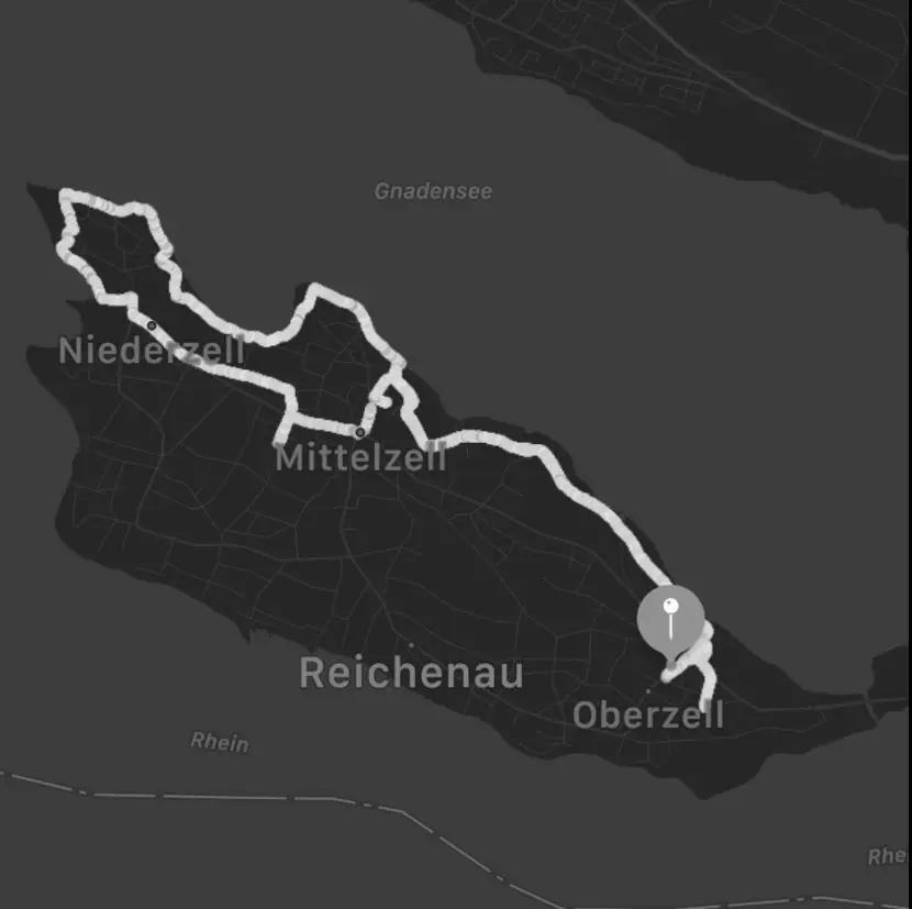 Die Route der Localsbodensee über die Insel Reichenau Teil 1.