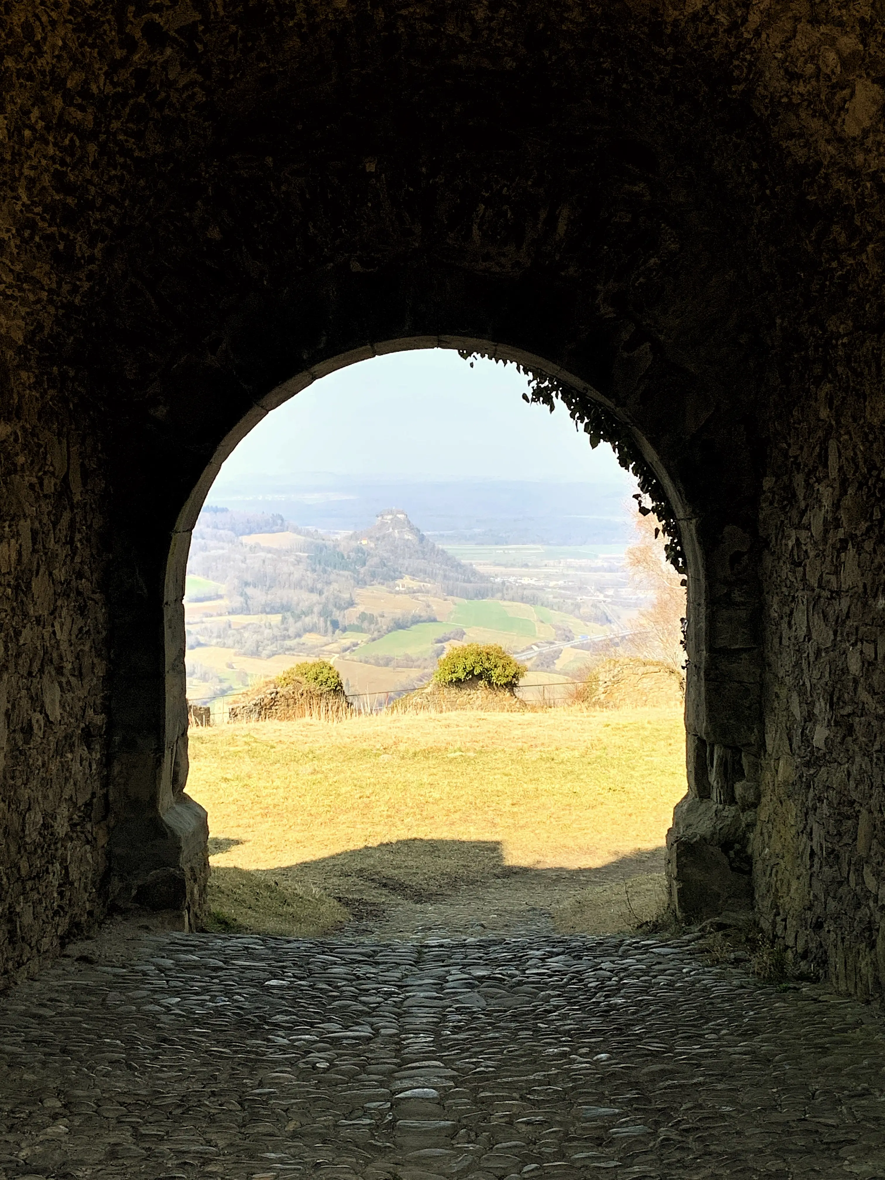 Die Festungsruine Hohentwiel erscheint wie ein verwunschenes Schloss mit vielen Geheimnissen.
