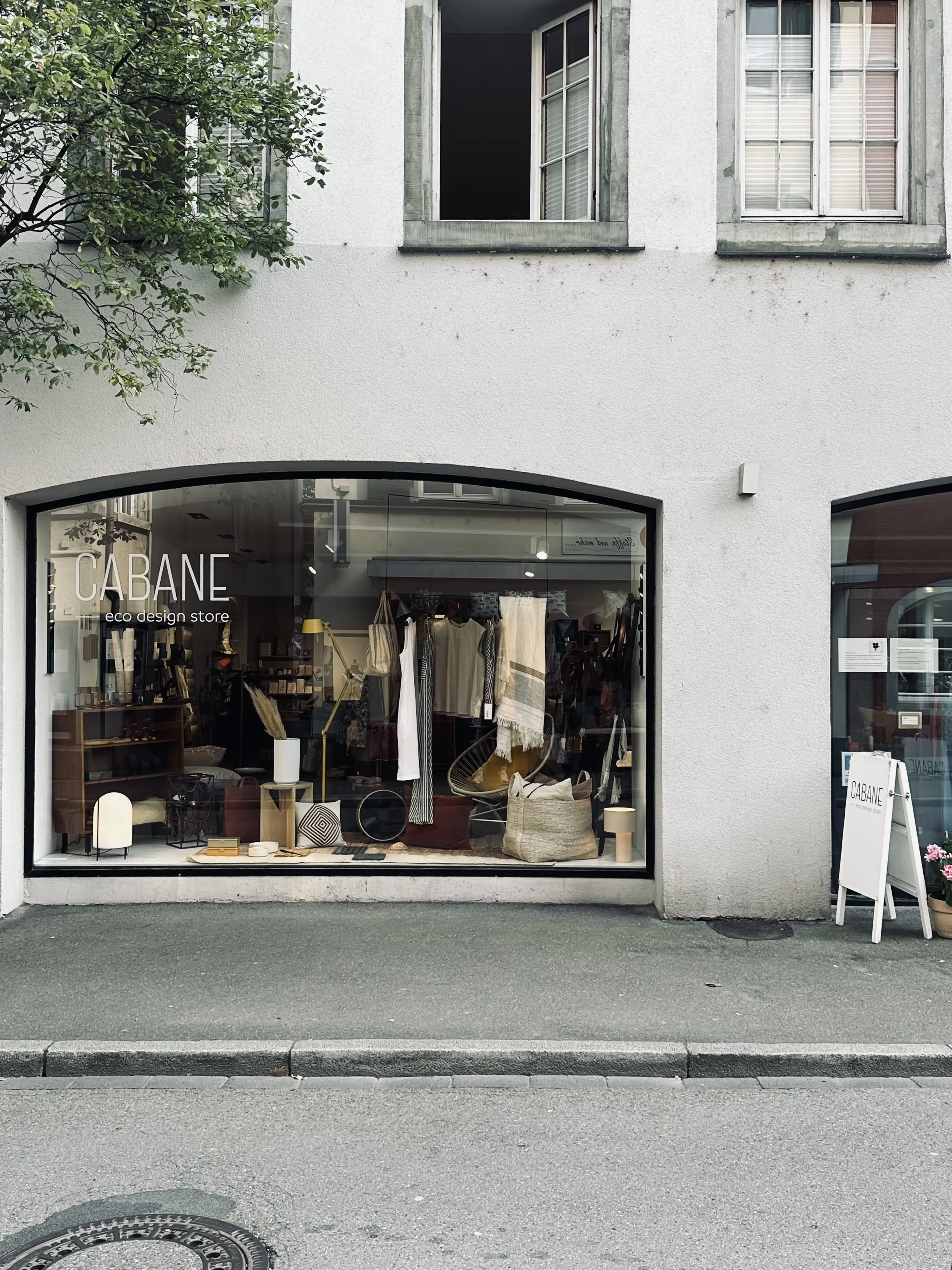 Cabane ist ein eco design store in Konstanz, der Wohnartikel und Textilien anbietet.