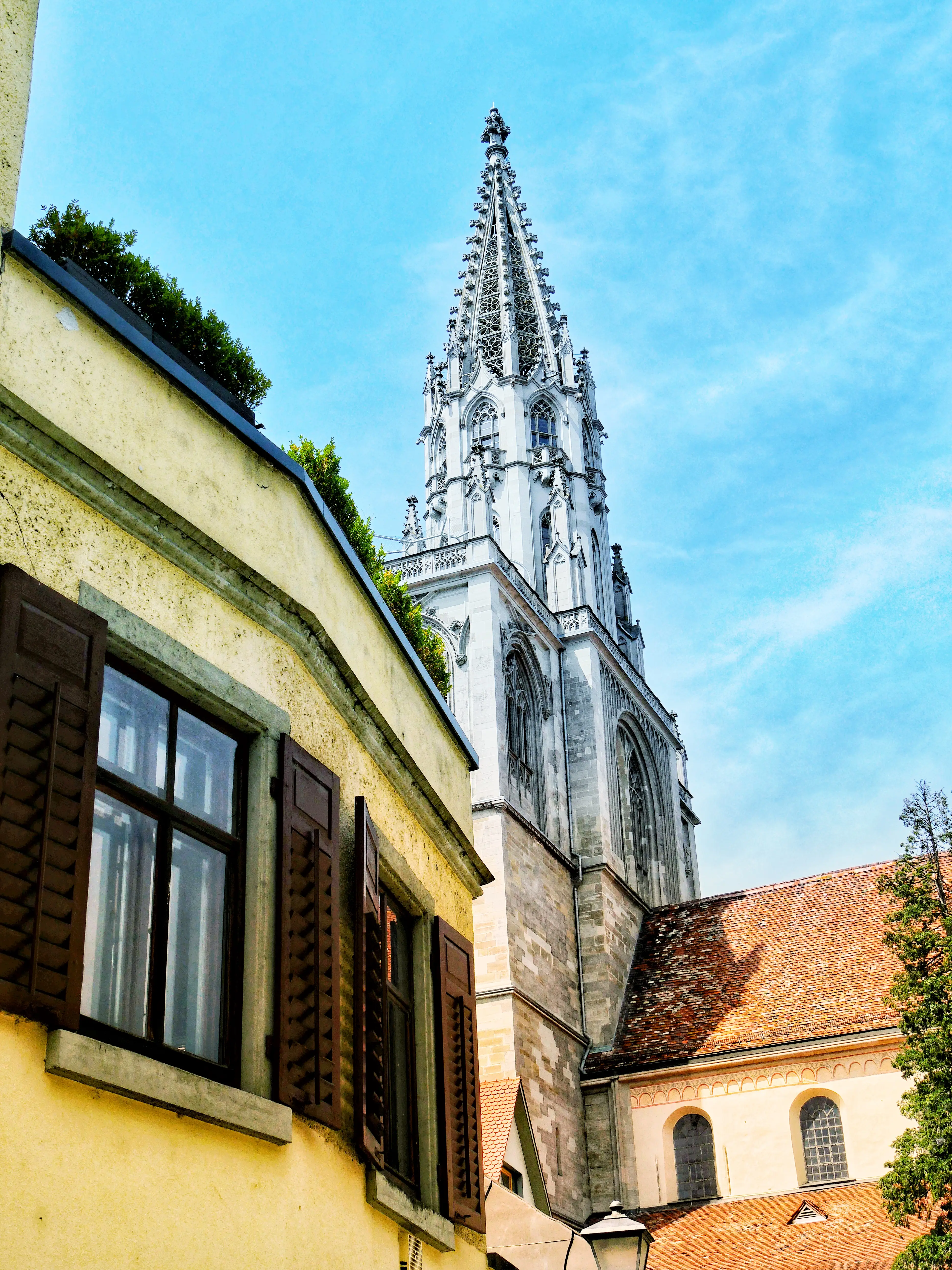 Von hier lässt sich auch das Konstanzer Münster schon erahnen.