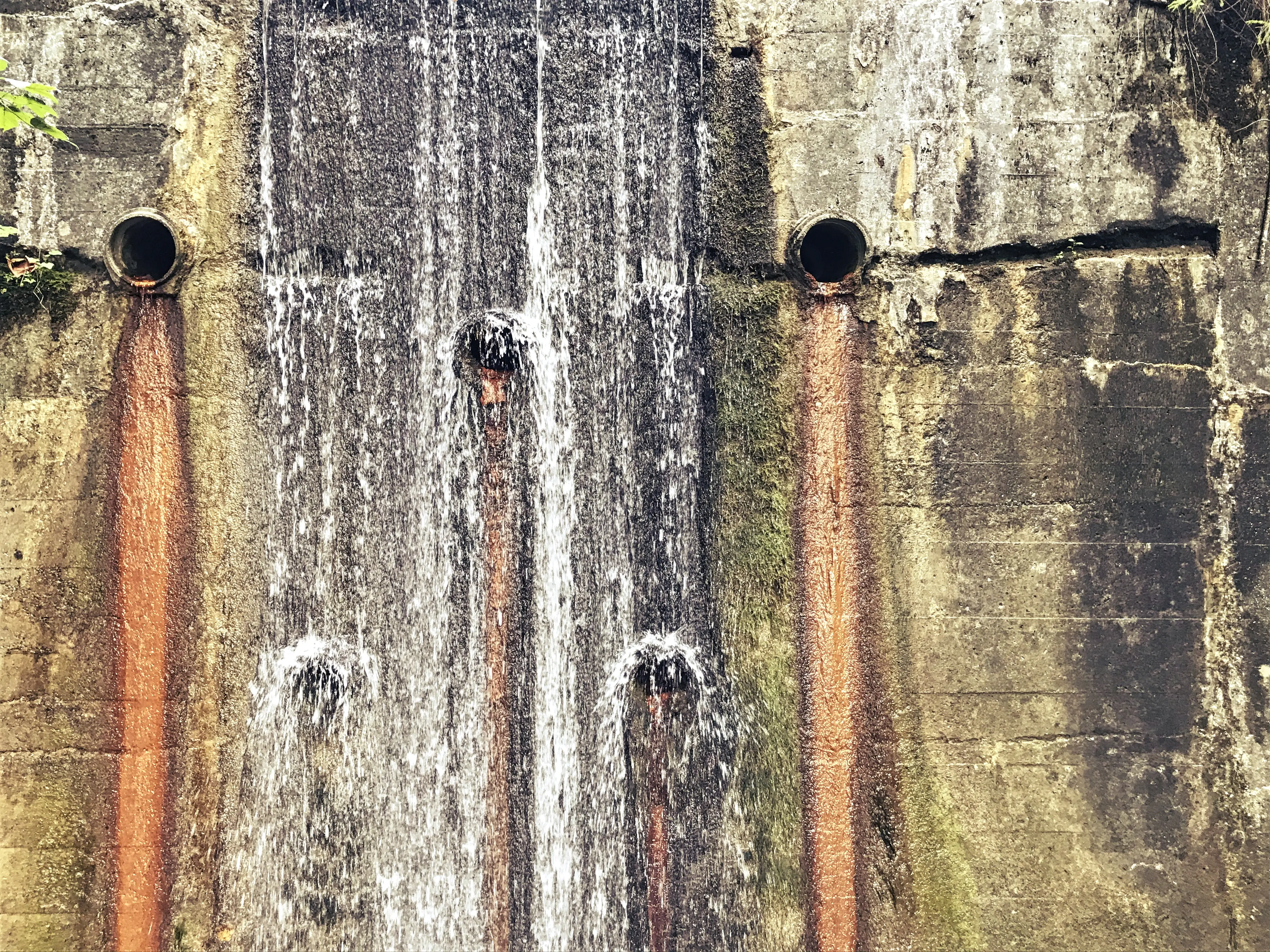 Nach ein paar Metern durch ein schattiges Waldstück erreichen die Localsbodensee einen kleinen Wasserfall, der gerade im Sommer erfrischend wirkt.