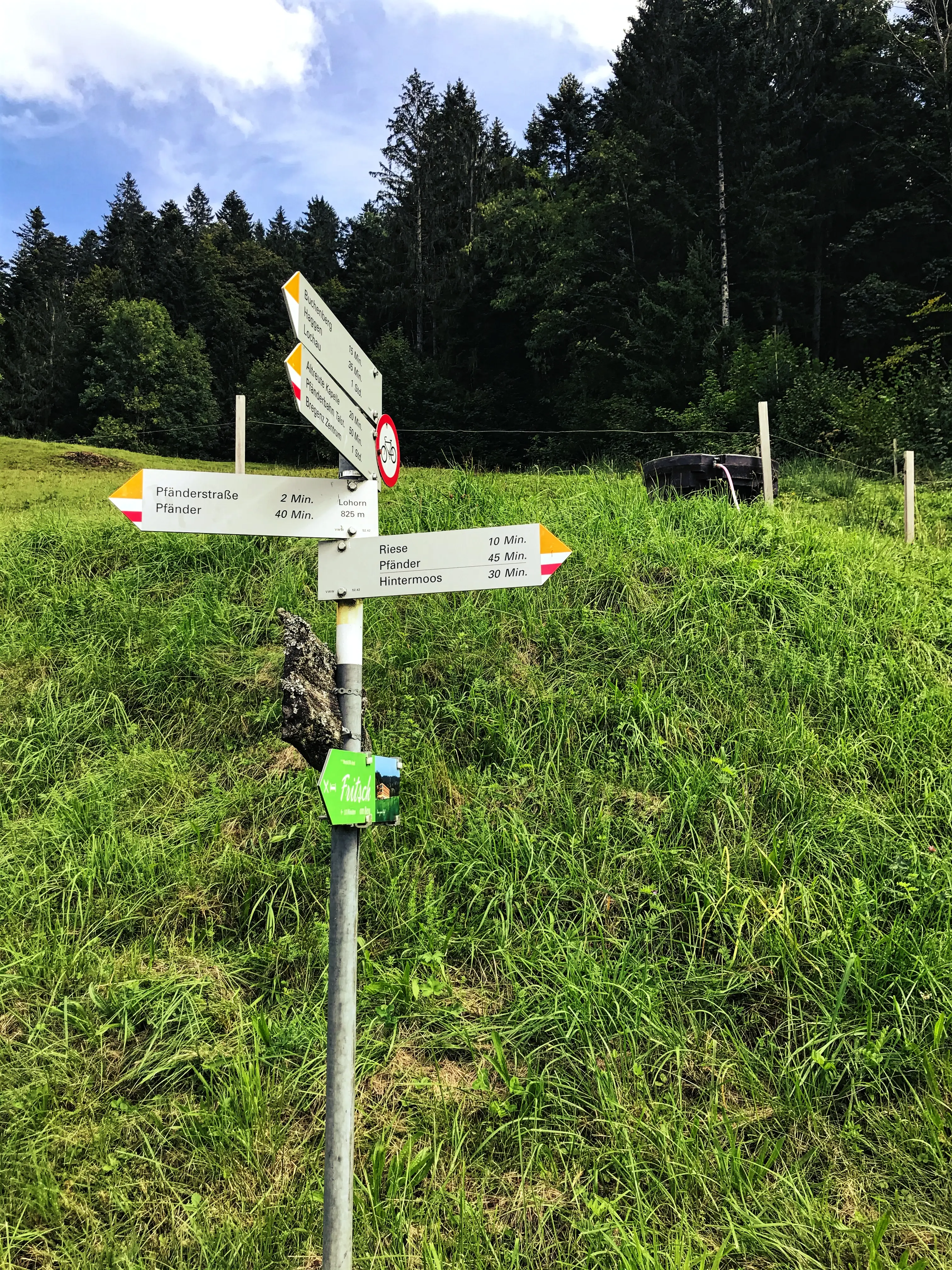 Der nächste Punkt auf der Route der Localsbodensee ist die Jungscharhütte.